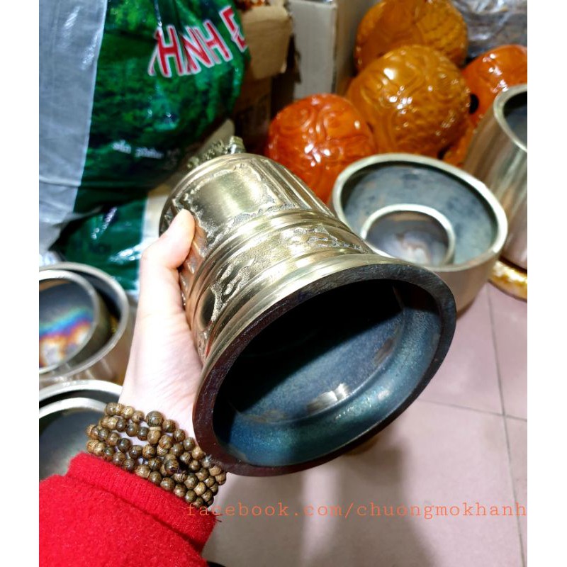 Chuông treo, đại hồng chung đồng Huế nguyên phôi tiếng ngân vang