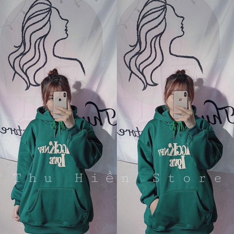 Áo Hoodie nỉ trần bông in hình (KÈM ẢNH THẬT)