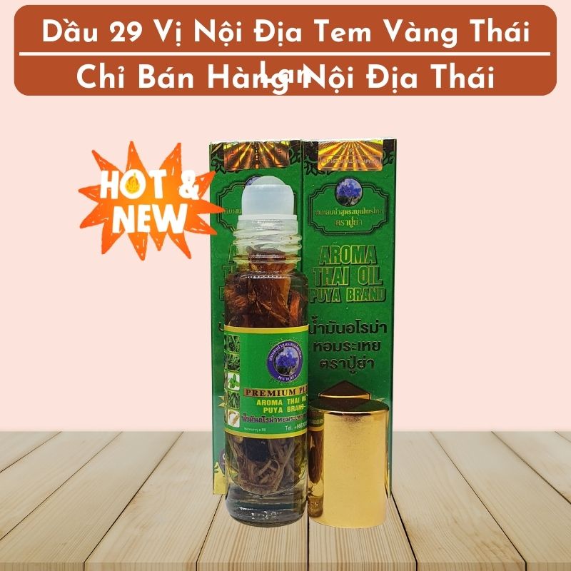 Dầu Lăn Thảo Dược 19 Vị , 26 vị , 29 vị OTOP Thái Lan - Nội Địa Thái Shop