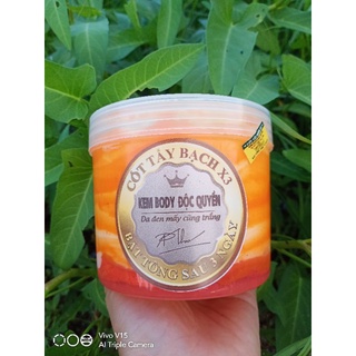 500gr kem body cốt tẩy bạch X3 bật tone nhanh