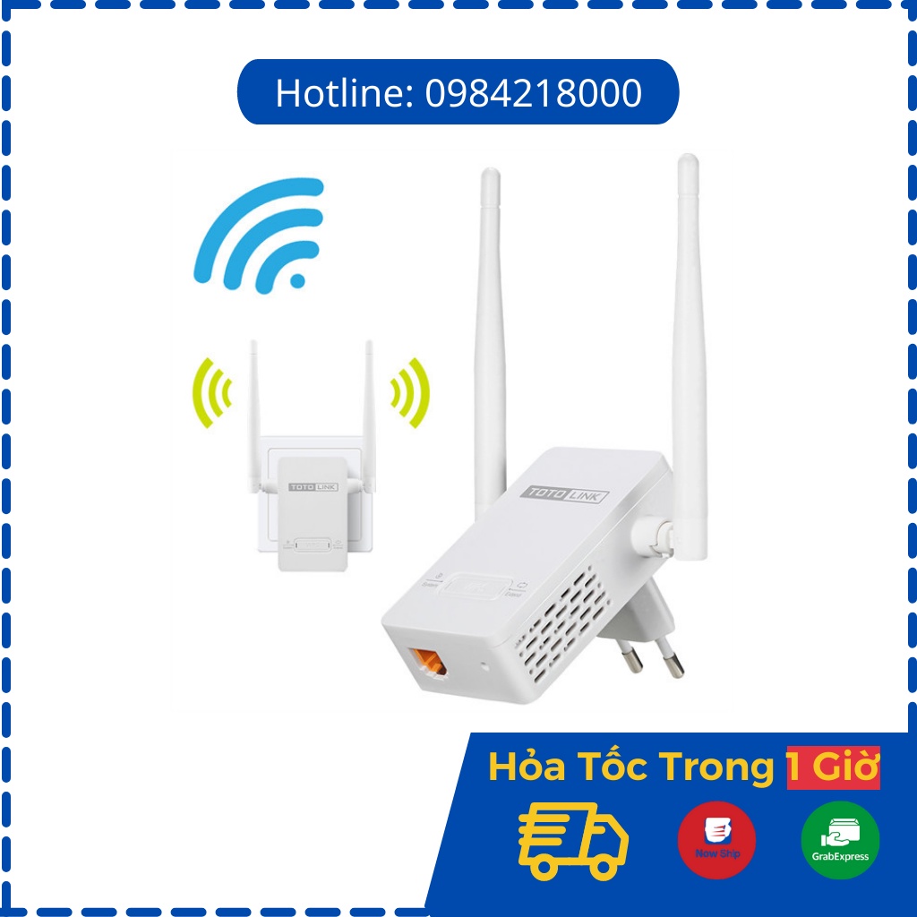 [ HÀNG SIÊU CẤP ] Kích wifi Totolink EX200 - Màu trắng - Chính hãng - Bảo hành 36 tháng [ CHÍNH HÃNG ]