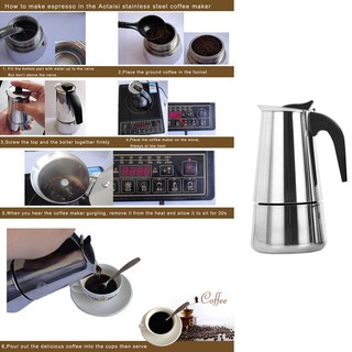 Ấm pha cà phê bằng thép không gỉ