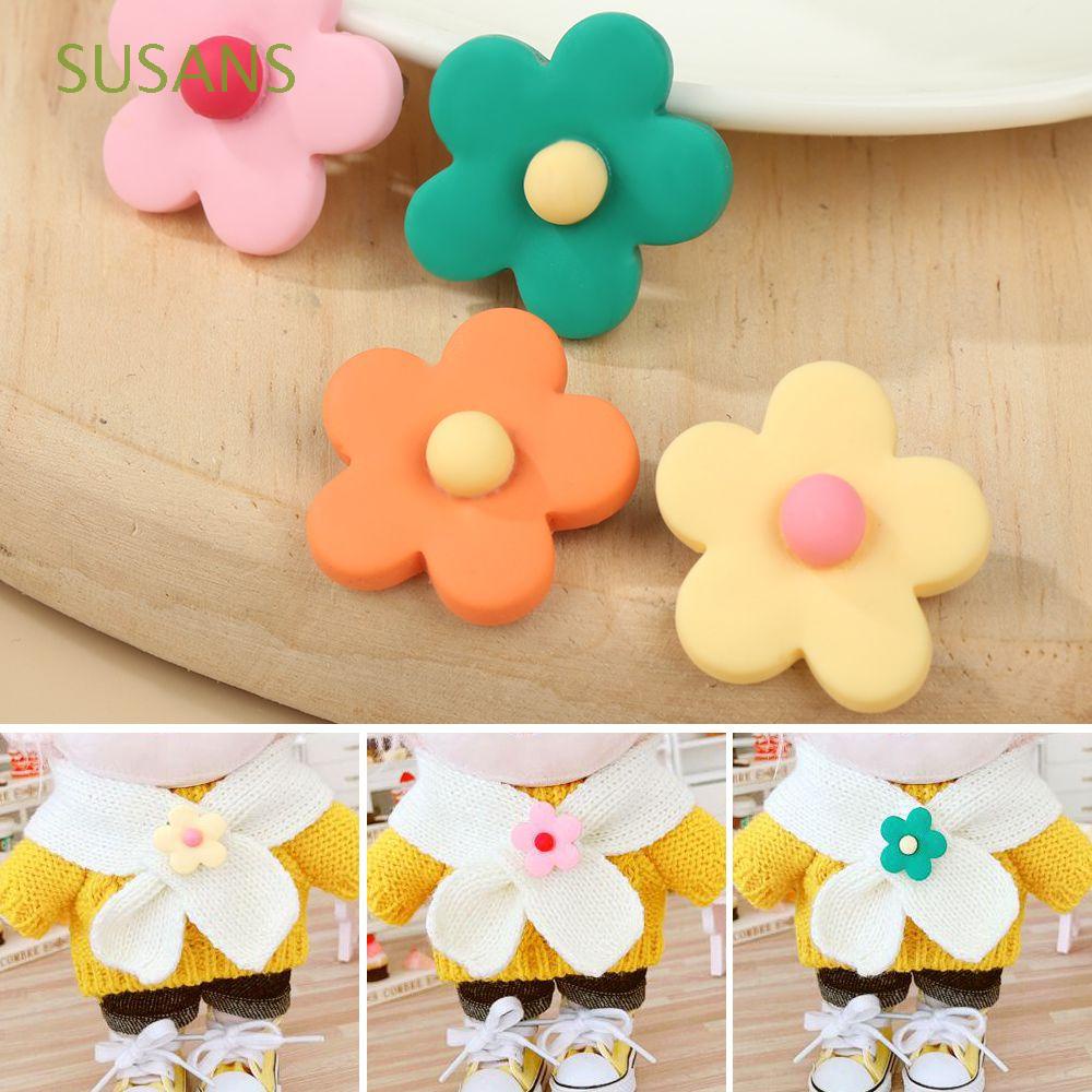 SUSANS Handmade Neckerchief Toys Supplies Knitting Wool Doll Scarf Clothes Accessories Clothing Decoration Mini DIY Doll Clothes