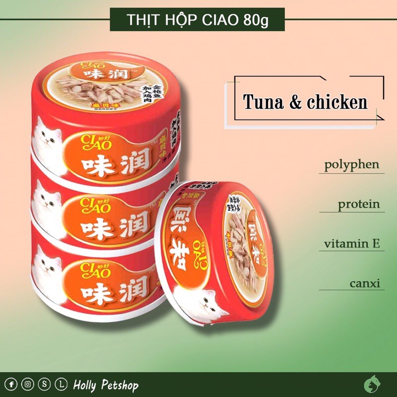PATE CIAO DẠNG THỊT VÀ SOUP CHO MÈO