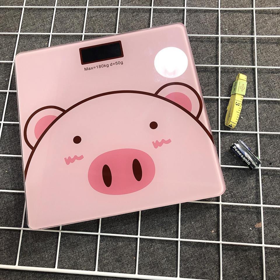 Cân Điện Tử Theo Dõi Sức Khoẻ, Tặng Kèm Pin - Một Lần Thay Dùng Được Cả Năm, Cân Tối Đa 200kg