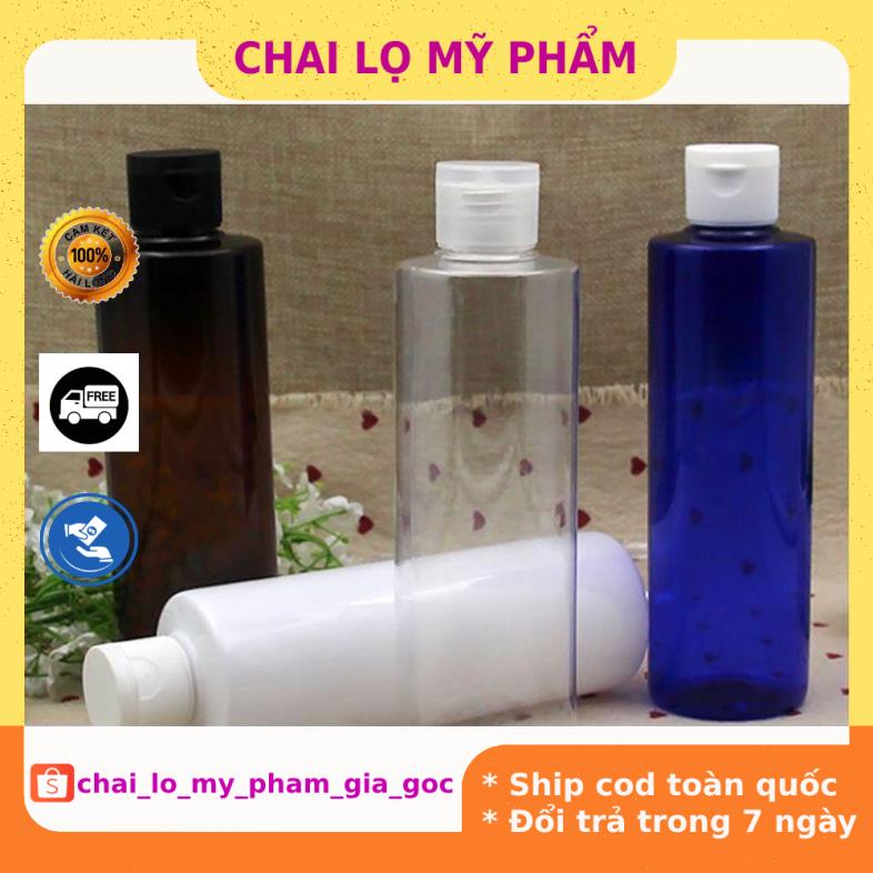 Chai Chiết Mĩ Phẩm ❤ GIÁ TỐT NHẤT ❤ Chai nhựa pet nắp bật 150ml,200ml,250ml chiết mỹ phẩm , phụ kiện du lịch