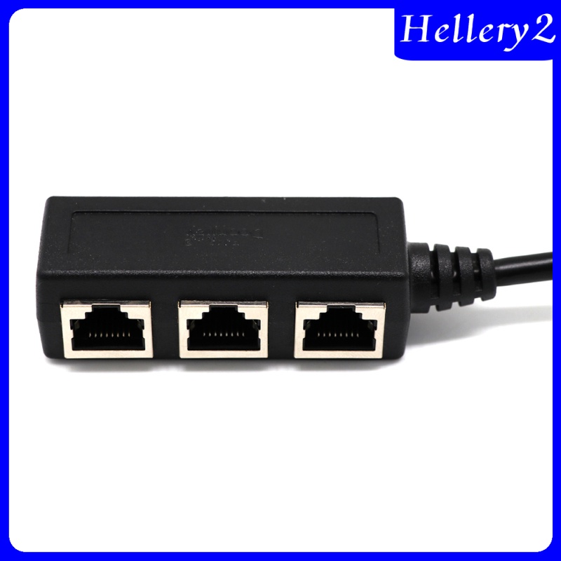 [HELLERY2] RJ45 1 to 3 Ethernet LAN Network Splitter 3 Way Extender Adapter Connector