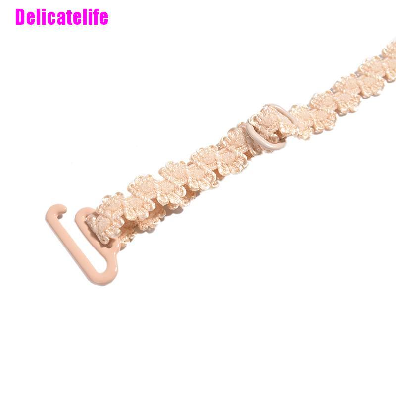 1 Cặp Dây Áo Ngực Điều Chỉnh Được Hình Hoa Cho Nữ