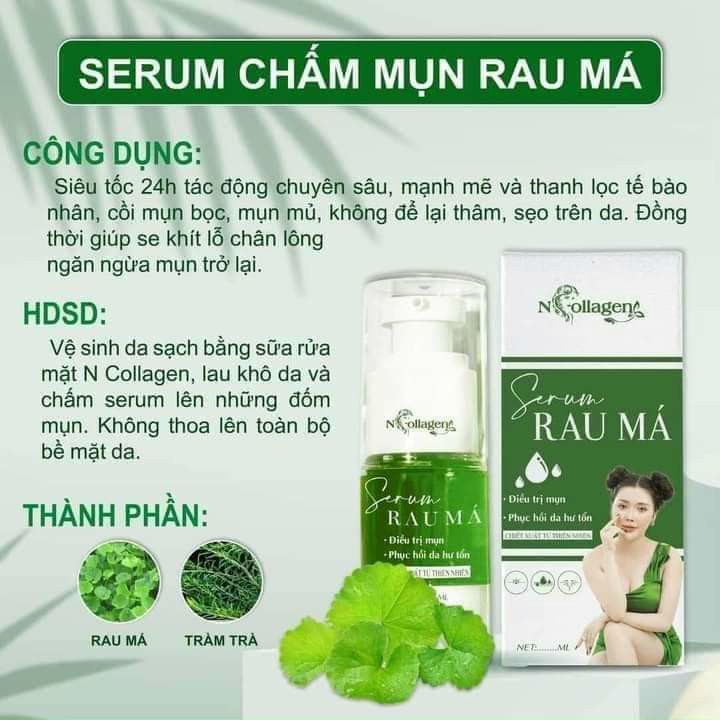Serum Chấm Mụn Rau Má Ncollagen