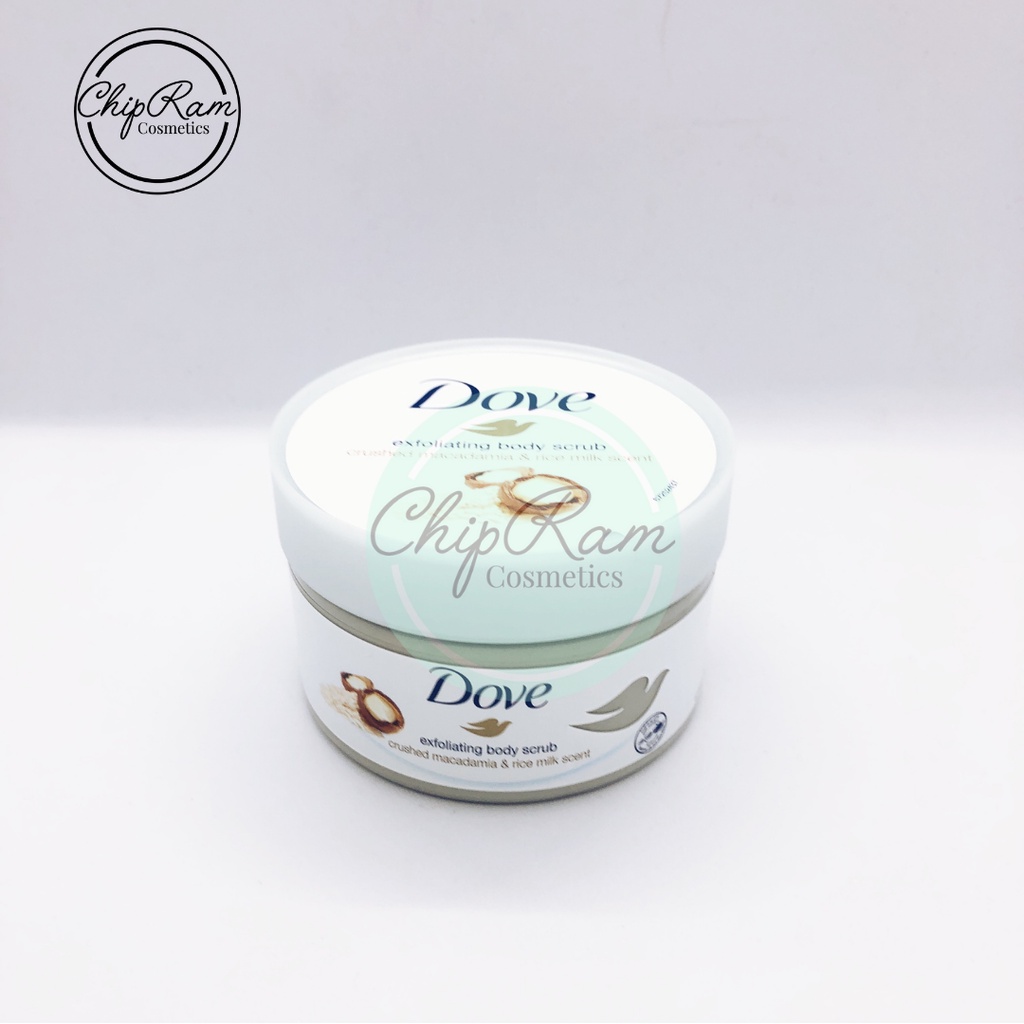 Tẩy da chết dove bản Đức  225ml