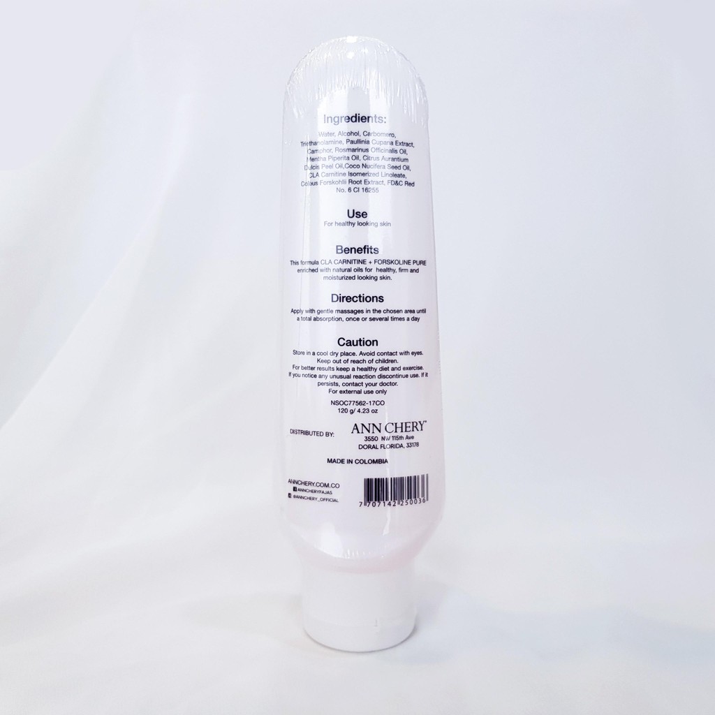 [VIỆT CORSET] Kem Tan Mỡ Ann Chery Guarana (Kem Mát) Hàng Chính Hãng Nhập Mỹ 100%
