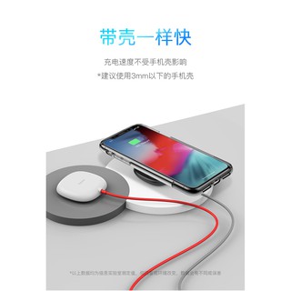 Đế sạc nhanh không dây hút điện thoại  Baseus hỗ trợ chơi game,  xem phim