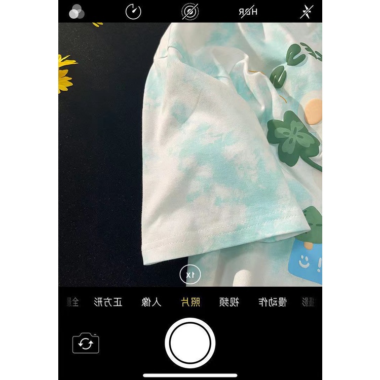 Áo Thun Tay Ngắn Cổ Tròn Dáng Rộng In Họa Tiết Chú Gấu Hoạt Hình Phong Cách Nhật Bản Thời Trang Mùa Hè Cho Bé Gái 11-14 Tuổi