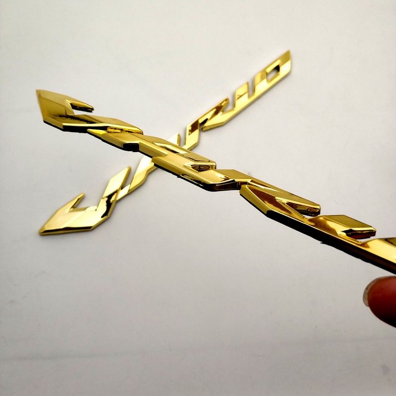 HONDA Bộ 2 Biểu Tượng Nhựa ABS In Logo Trang Trí Xe Mô Tô