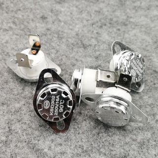 Ksd302 Bảo Vệ Nhiệt Thường Mở 16A 250V 40 45 60 90 100 Độ Gốm Sứ Điều Khiển Nhiệt Độ Công Tắc