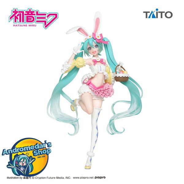 [Taito] Mô hình nhân vật Vocaloid Project Diva Hatsune Miku 2nd Season Spring Version Figure