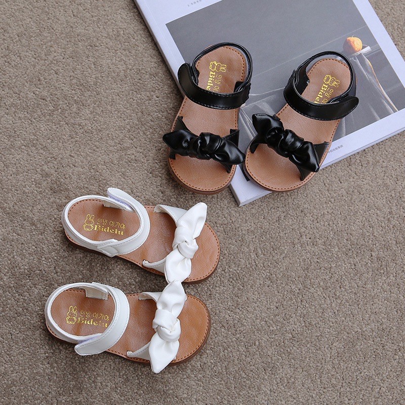 [MẪU MỚI] SANDAL gắn nơ cho bé gái từ 1-6 tuổi