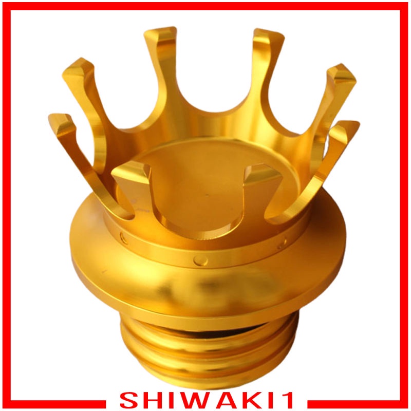 Nắp Bình Xăng Màu Đen Hình Vương Miện Cho Xe Mô Tô Harley Sportster 883 Custom XL883C Shiwaki1