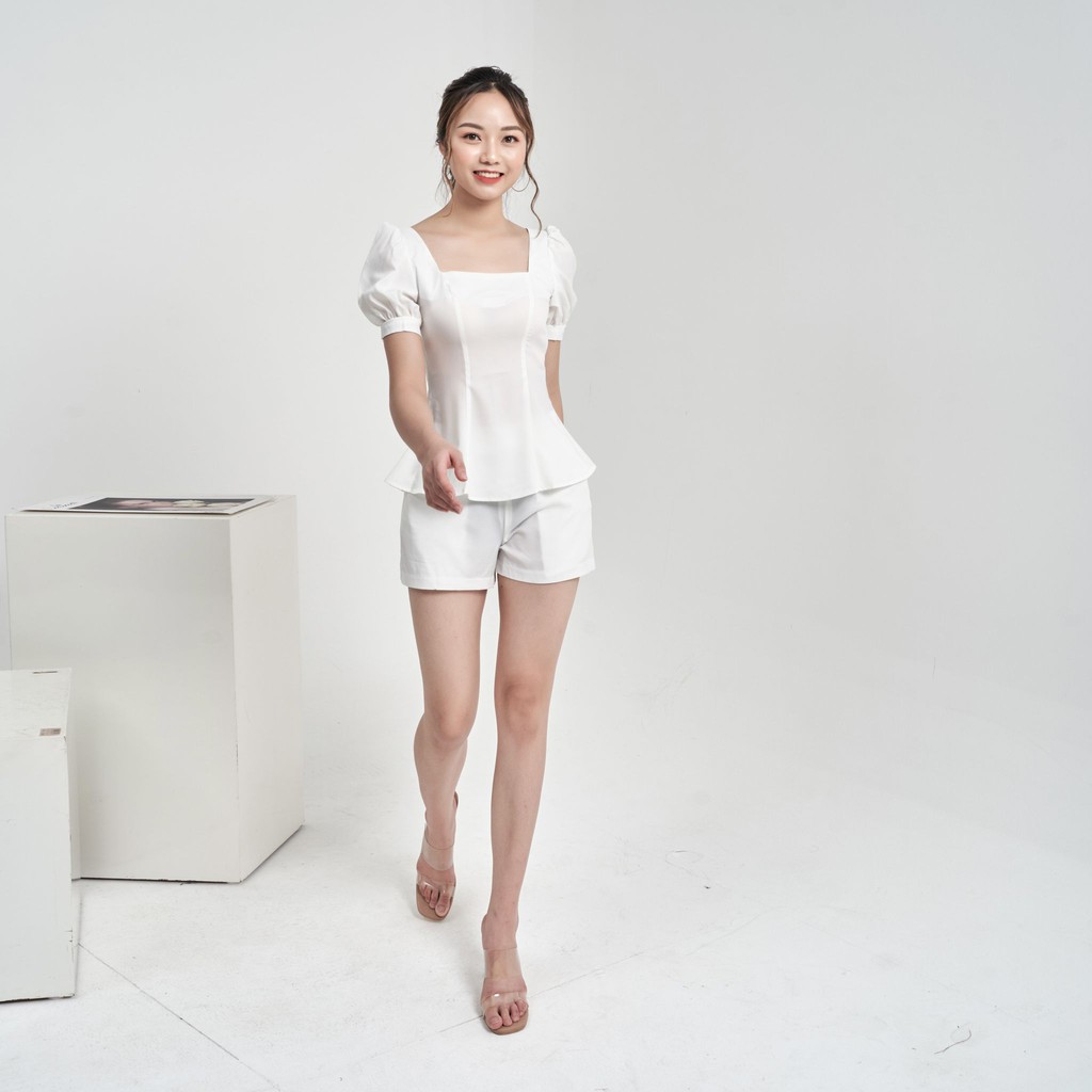 Áo Sơ Mi Nữ, Áo Nữ Công Sở, Set Quần Áo Sơ Mi Trắng Sợi Tự Nhiên Cao Cấp