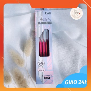 Set 5 dao cạo lông mày kai nhật bản