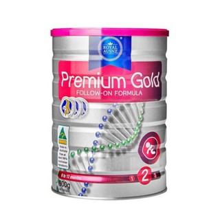Sữa Hoàng Gia Úc Premium Gold 2 loại 900g