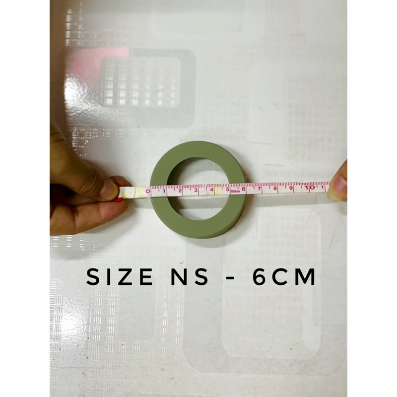 Đế lót ly, bình chất liệu Cao Su size nhỏ 6cm