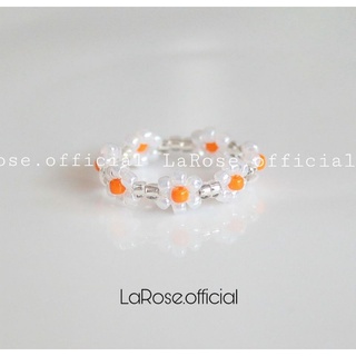 Nhẫn daisy hạt cườm các loại màu