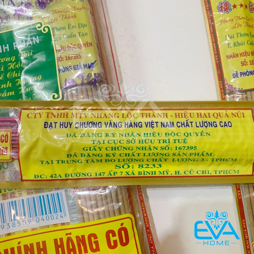 Nhang Trầm Bắc Cuộn Tàn Lộc Thành Hiệu Hai Quả Núi 40 Cm M3289