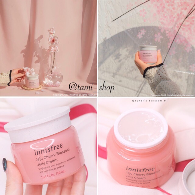 Kem Dưỡng Innisfree Jeju Cherry Blossom Jelly Cream