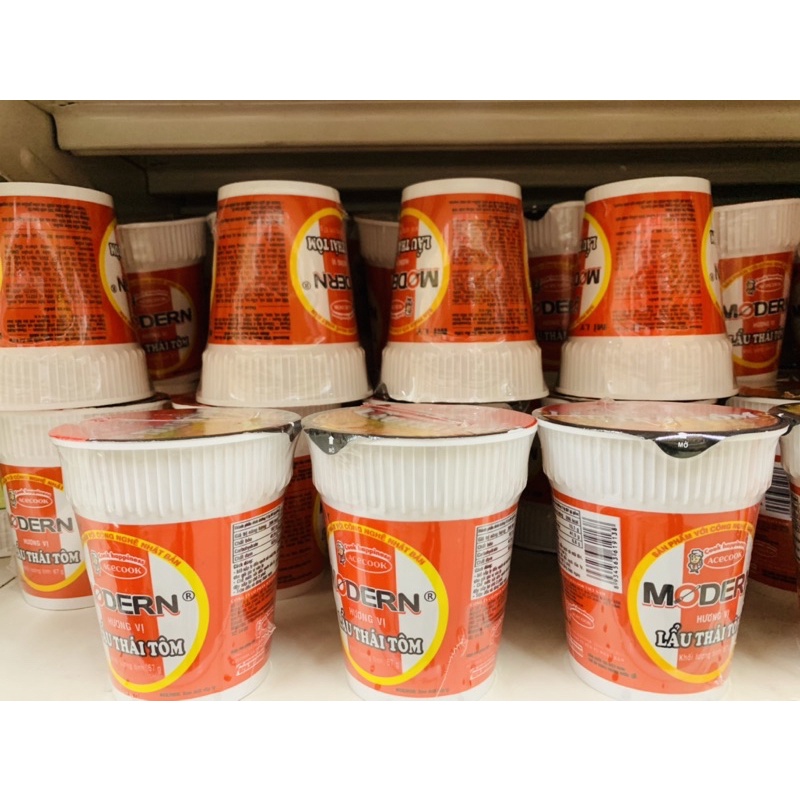 Mì ly Modern Lẩu thái tôm 67g