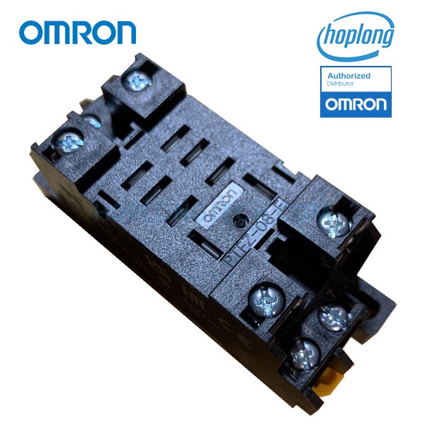 Đế dùng cho rơ le PYFZ-08-E Omron - 10A - 2 cực - 8 chân - đầu nối vít - dùng cho Rơ le G3H, LY1, LY2