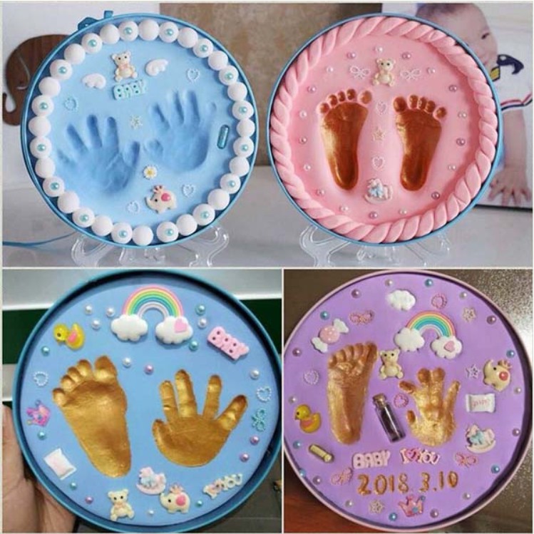 Bộ in dấu chân tay 3D cho bé - Baby Hands and Feet Prints