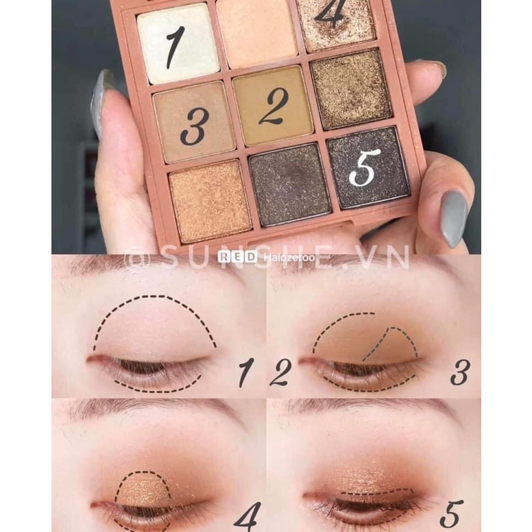 Phấn Mắt 9 Ô 3CE Mood Recipe Multi Eye Color Palette #PLOT TWIST