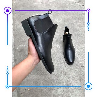 Chuyên Sỉ  [Hàng Hot] Giày Nam Chelsea Boot cổ cao giá yêu thương  - QT2019