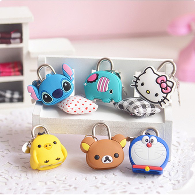 Ồ khoá hành lý, va li khoá mini du lịch hoạt hình