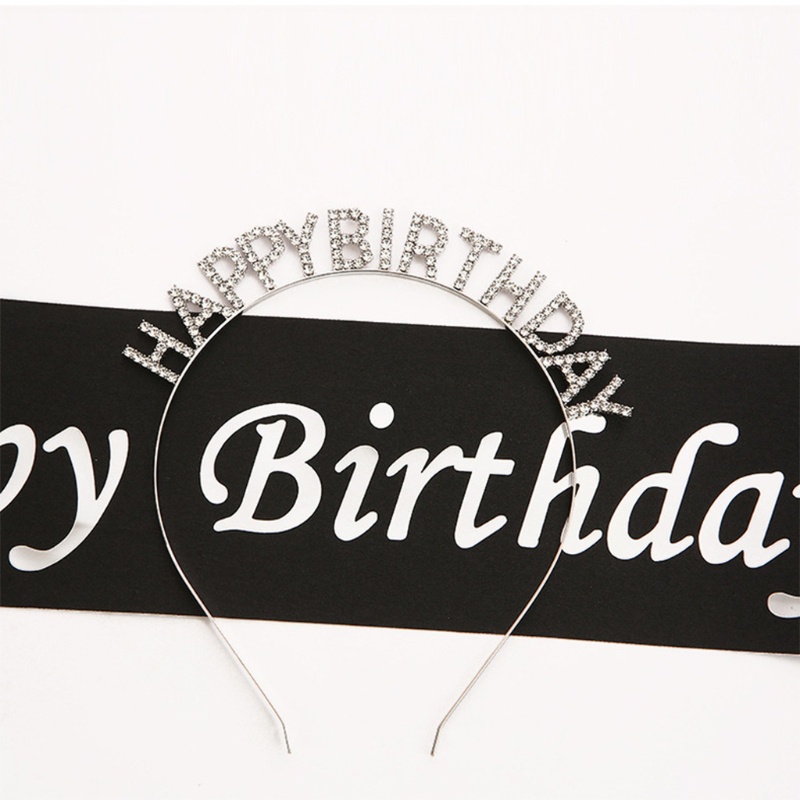 Bộ Dây Đeo Chéo Dùng Để Trang Trí Tiệc Sinh Nhật