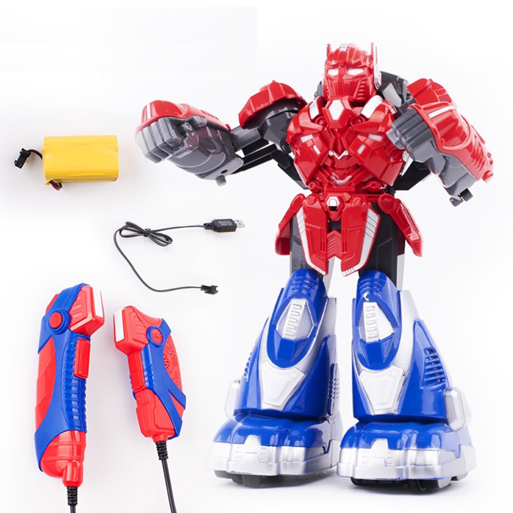 Robot Đấm Bốc Điều Khiển Từ Xa Somatosensory 2.4G, Đồ Chơi Mô Hình Robot Thông Minh Chiến Đấu Bằng tay thật