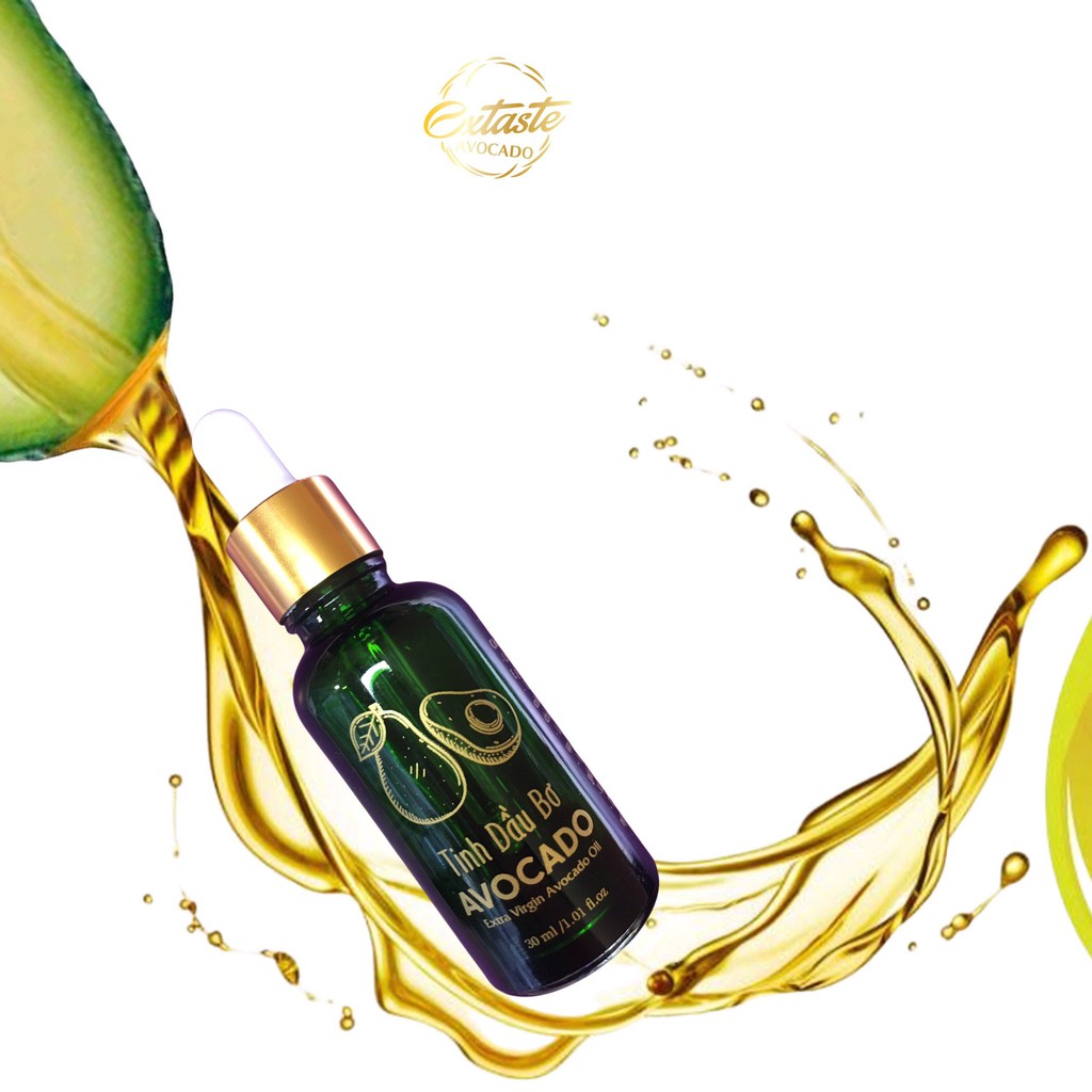 Tinh Dầu Bơ Avocado Nguyên Chất Extra Virgin Avocado Oil 30ml