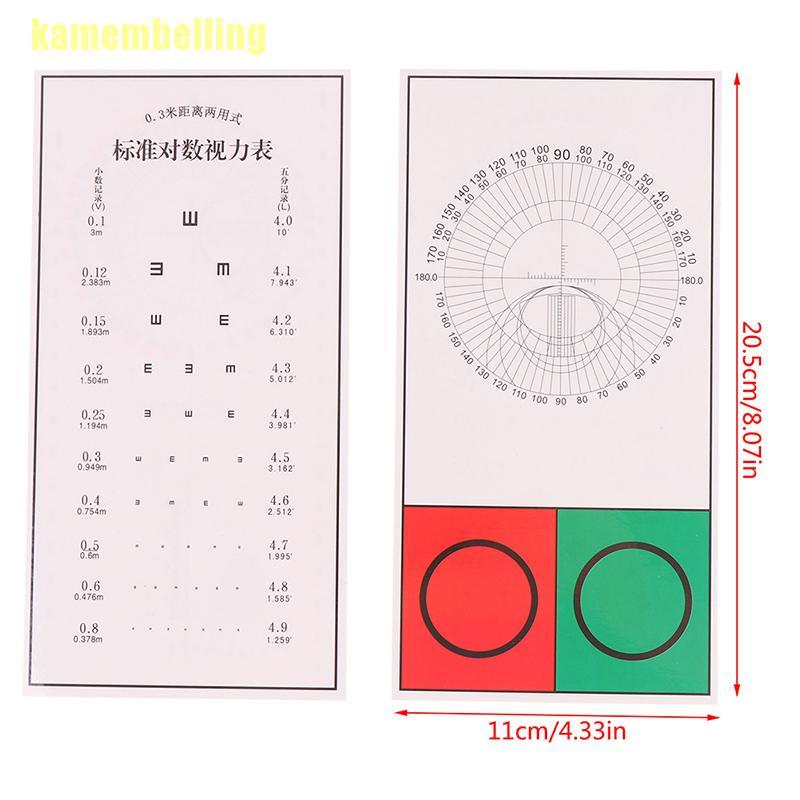 1 Bảng Kiểm Tra Thị Lực Mắt Tiêu Chuẩn Cho Bệnh Viện / Bệnh Viện