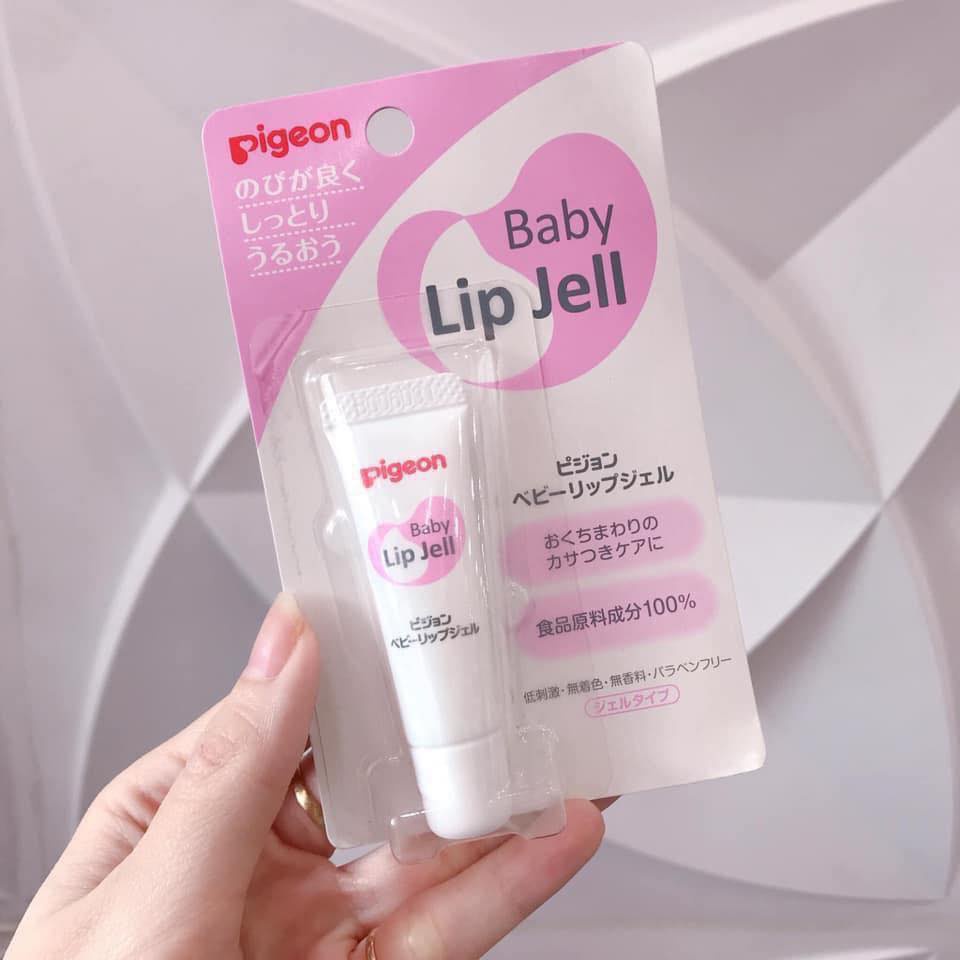 Gel son dưỡng môi cho bé Baby Pigeon Lip Jell 7gr - nội địa Nhật