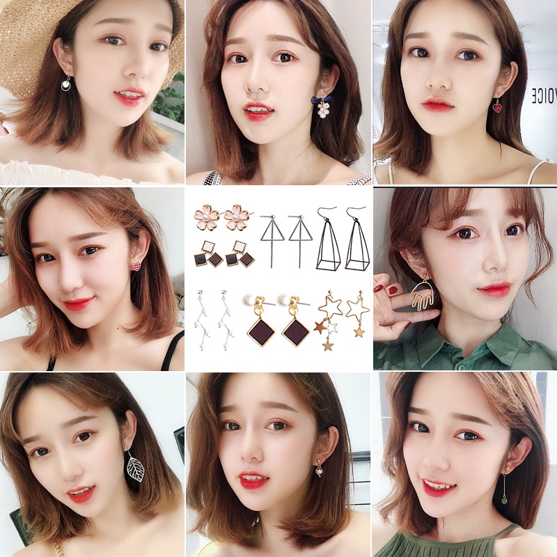 Khuyên tai kiểu dáng độc đáo thời trang cho nữ