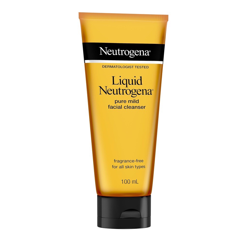 [Chính Hãng] Neutrogena Nước Rửa Mặt Neutrogena Dịu Nhẹ Dành Cho Mọi Loại Da Liquid Pure Mild Facial Cleaner 100ml