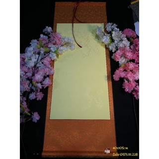 Biểu lụa viết thư pháp 40cm