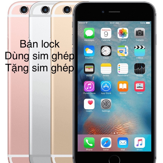 Điện Thoại Iphone 6S Plus ( 2GB/64GB ). Hàng cũ đẹp 90-95% . Bản lock.