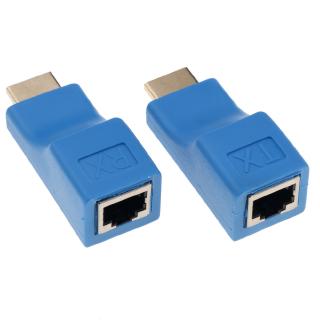 Đầu mở rộng cáp mạng HDMI sang hai cổng RJ45 Cat 5e/6 mini độ phân giải 1080P