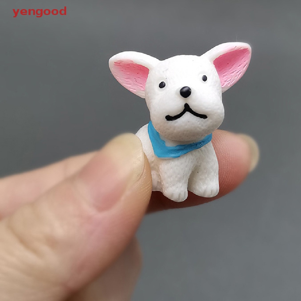 Set 9 Mô Hình Chú Chó Pug Mini Đáng Yêu