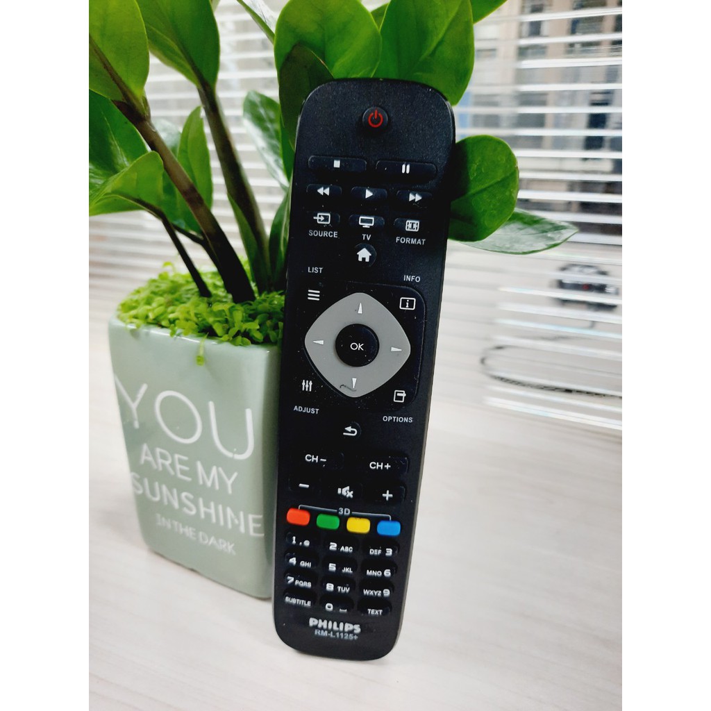 Remote Điều khiển TV Philips đa năng các dòng tivi Philips LCD/LED/Smart TV- Hàng tốt tương thích 100%Tặng kèm Pin