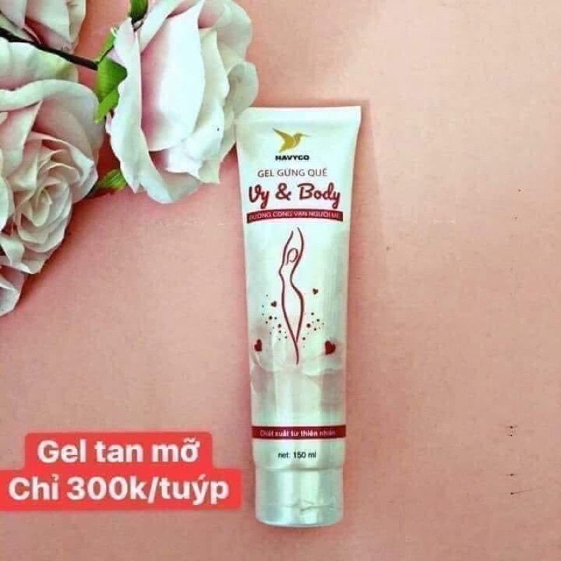 GEL TAN MỠ GỪNG QUẾ VYBODY