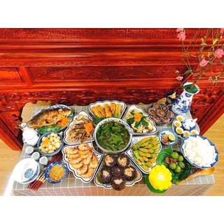 Bộ Bát Đĩa Cúng Bát Tràng Cao Cấp ⚜️  Được làm với quy trình sản xuất tiêu  bát đĩa ở làng nghề Bát