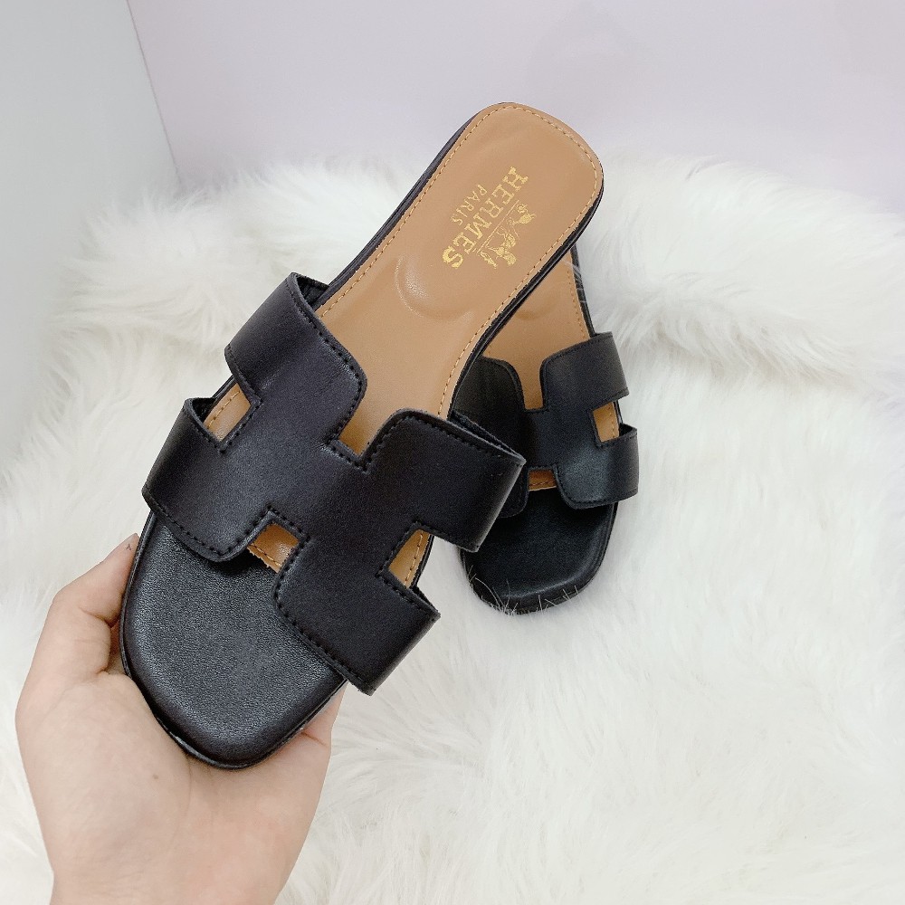 Dép Quai Ngang Chữ H 3 màu Nữ Siêu Đẹp